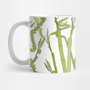 Green Bamboos Mug